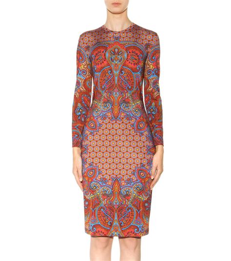 givenchy brown and multicolor silk print dress|givenchy designer dresses.